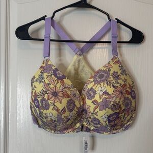 Adore Me Anais Contour Underwire Front Closure Bra 42DD